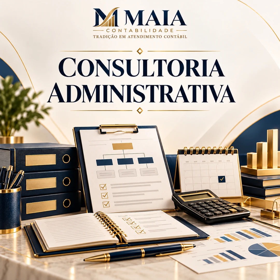 Arte do serviço Consultoria Administrativa